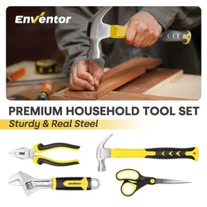 108 - Piece Home Tool Kit for DIY Projects and Home Maintenance - EnventorTool