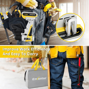 20V Cordless Drill Driver and Impact Driver Combo Kit - EnventorTool