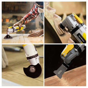 2.5A Electric Oscillating Multi Tool with 43 PCS Accessories - EnventorTool