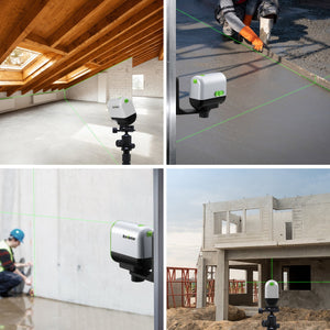 360° Rotatable Green Laser Level with Self - Leveling Capability - EnventorTool
