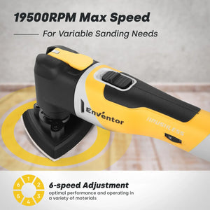 Cordless Oscillating Multitool with 28 Accessories and Fast Charger - EnventorTool