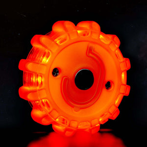 LED Road Safety Flares with 9 Modes and Magnetic Base - EnventorTool