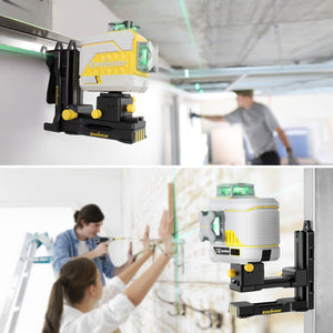 Versatile Magnetic Laser Level Adapter with Adjustable Clip - EnventorTool
