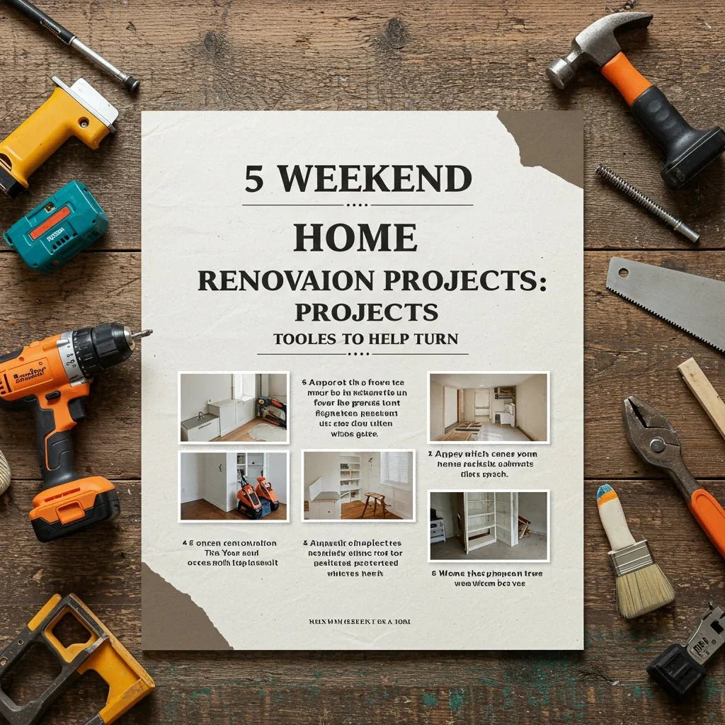 5 Weekend Home Renovation Projects: Tools to Help Turn Ideas into Reality - EnventorTool