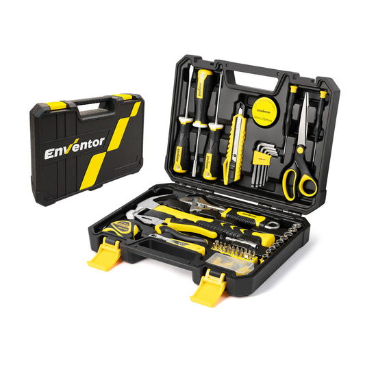 108-Piece Home Tool Kit for DIY Projects and Home Maintenance