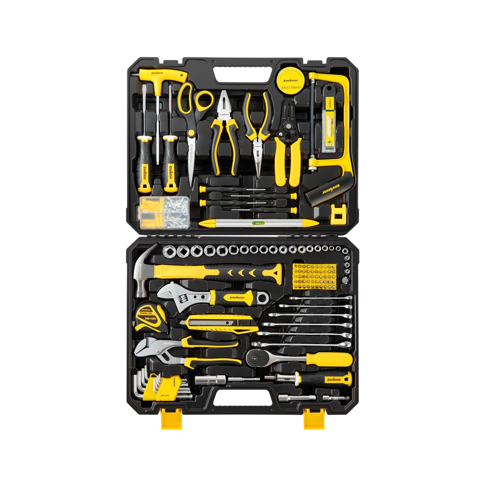 220-Piece Home Tool Kit for DIY and Repairs