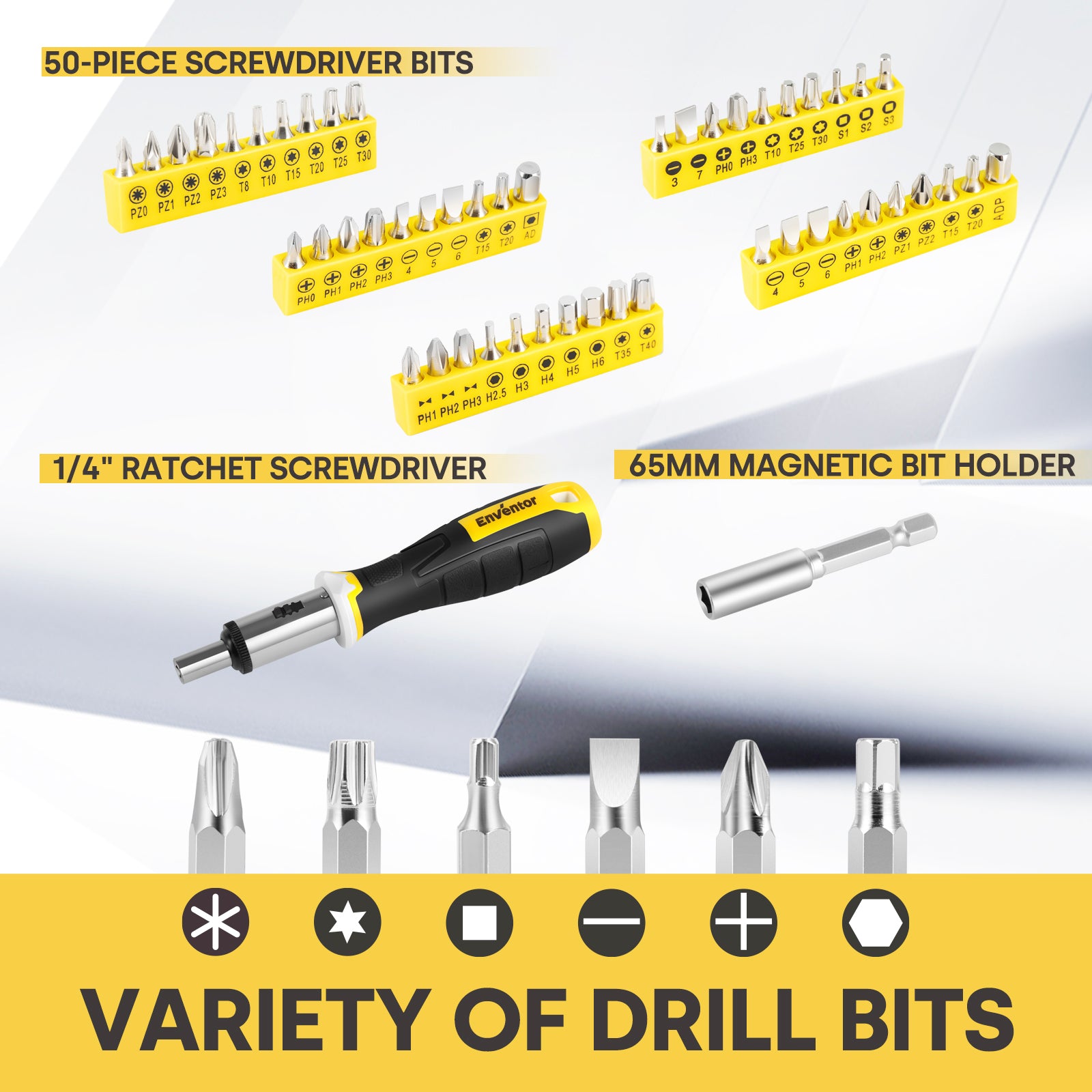 220-Piece Home Tool Kit for DIY and Repairs