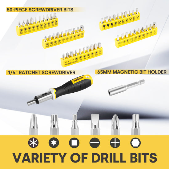 220-Piece Home Tool Kit for DIY and Repairs