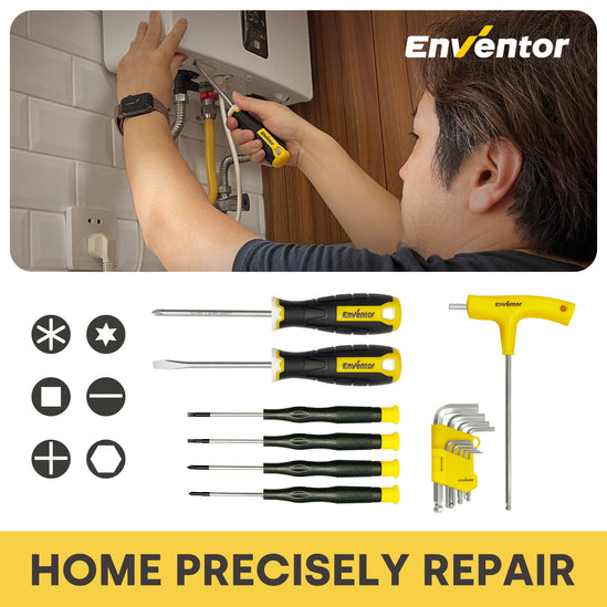 220-Piece Home Tool Kit for DIY and Repairs