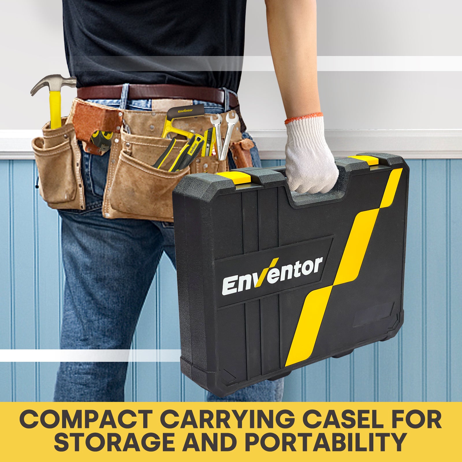 220-Piece Home Tool Kit for DIY and Repairs
